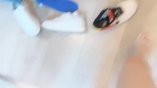柏青在唐山曹妃甸和在校大学生的一个下午