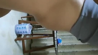 为了感受潮喷，提前灌的水